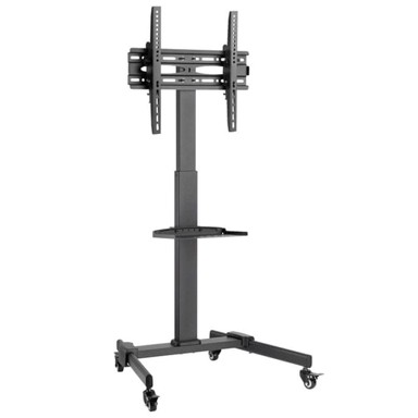 GOOBAY Višenamjenska kolica veličina L, za TV i monitore 37"-86", 35 kg, nagib -10° do 10°, crna